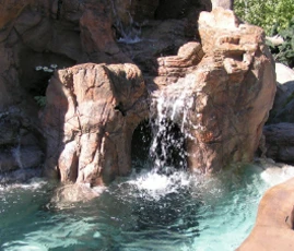 sandstone water feature